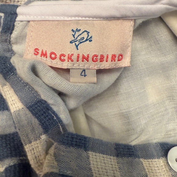 Smockingbird Thanksgiving Cornucopia Dress -“frances” monogram - Picture 4 of 4